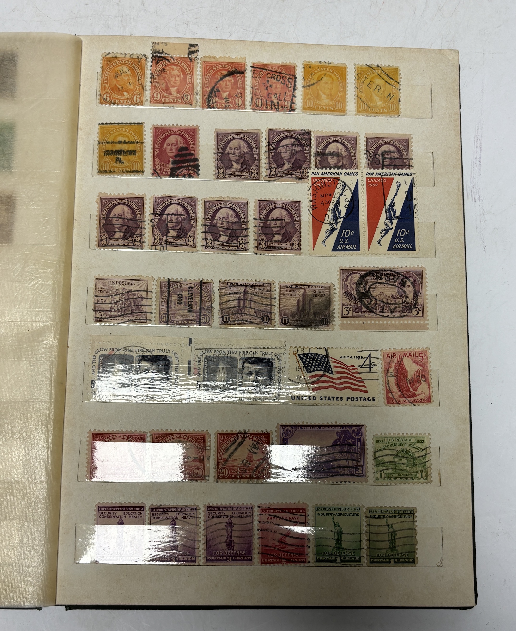 A collection of China, Malaya, British, British empire and USA stamps in various stock books and loose